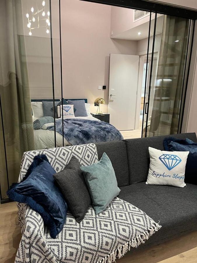 M1 City Centre 3 Bed 3 Bath Luxe Penthouse Manchester Eksteriør bilde