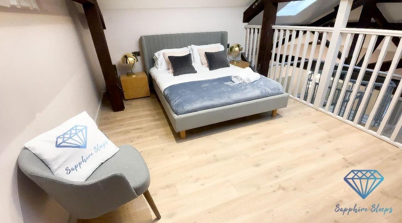 M1 City Centre 3 Bed 3 Bath Luxe Penthouse Manchester Eksteriør bilde