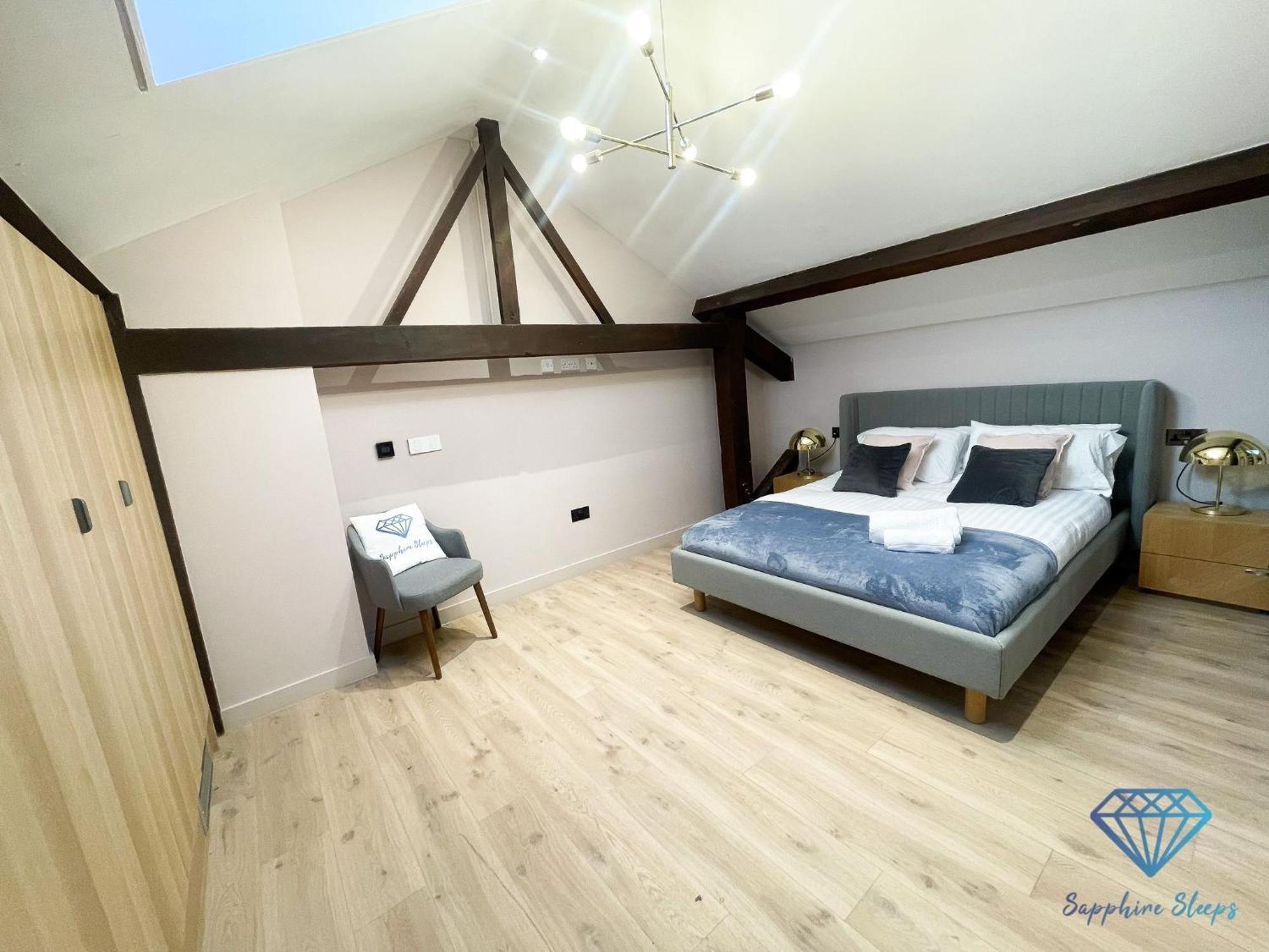 M1 City Centre 3 Bed 3 Bath Luxe Penthouse Manchester Eksteriør bilde